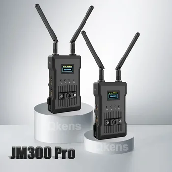 JM300 Pro 1080P 200m Kablosuz İletim HDMI Genişletici Video Verici ve Alıcı Çift Ekran Fr PC Kamera Canlı Akış