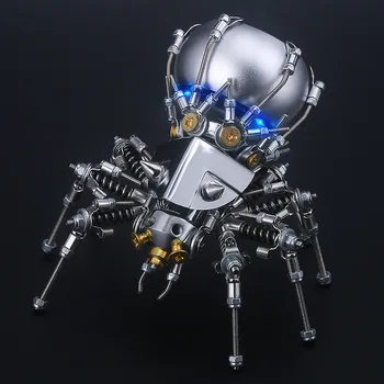 Phantom Örümcek 3D Metal Bulmaca bluetooth hoparlör ile hafif Mekanik Parçalar Montaj Modeli Kitleri Yapı Taşları Yaratıcı Hediye