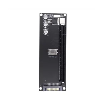 PCIe SFF-8611 Adaptörü, Oculink SFF-8611 PCIe PCI-Express 16X 4X Adaptörü için SATA Güç Bağlantı Noktası ile Anakart Grafik