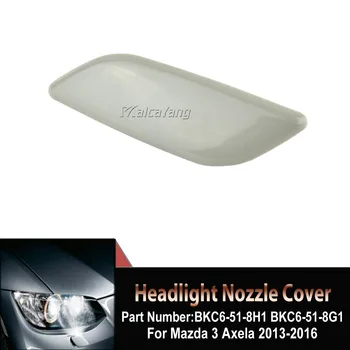 Araba Far Lambası Yıkama Püskürtme Memesi Kapağı Kapağı Mazda 3 M3 Axela 2014 2015 2016 OEM BKC6-51-8H1