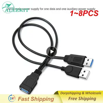 1~8 ADET 10cm 20cm 40cm 90 Derece Yukarı ve Aşağı ve Sol ve Sağ Açılı USB 2.0 A Erkek USB Dişi Uzatma Adaptörü Siyah kablo