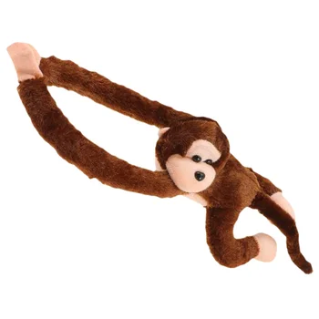 Maymun Peluş Doldurulmuş Hayvan Asılı Doldurulmuş Hayvan Maymun Perde Tieback Dekorasyon