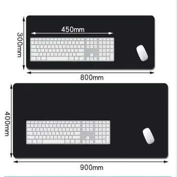 Siyah Ve Beyaz Sanat Mouse Pad Oyun XL Özel Yeni Büyük HD Mousepad XXL Fare Mat Halı Ofis Yumuşak Bilgisayar fare altlığı