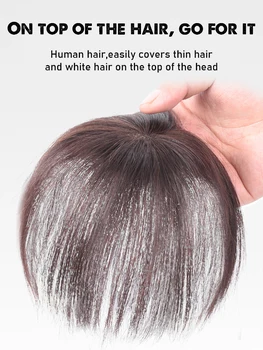 Kadın insan saçı peruk inç 8 inç siyah kahverengi beyaz bayan saç bloğu Yeniden Yayın Bloğu