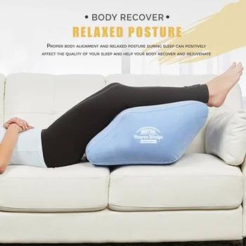 1 adet Mintiml™ Bacak Kama Yastık Taşınabilir Bacak Pozisyoner Uyku İçin Yastıklar Hafif Dinlenme Yükseltici Vücut Diz Yastığı