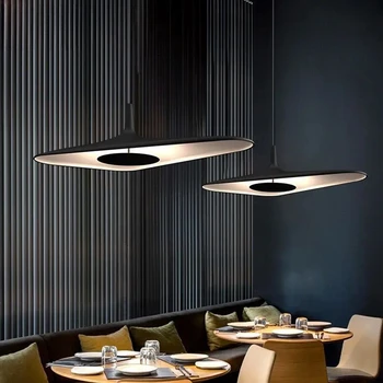 Modern yaratıcı tasarım oturma odası kolye ışıkları italyan basit restoran avizeler Nordic danimarka sanat Bar salonu asılı lamba