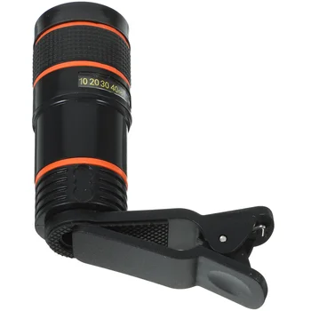 Telefon Lens Yüksek çözünürlüklü Makro Harici Evrensel Klip ile Abs Pro Geniş açı Cep