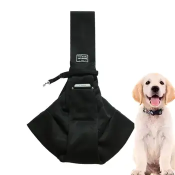 Yumuşak evcil hayvan taşıyıcı Çanta Taşınabilir Seyahat Tek Omuz Sling İçin Uygun Küçük Pet Açık Seyahat İçin Dayanıklı Köpek Sırt Çantası