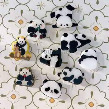 Trouvaille Sevimli Panda Telefon Sapları Tok Magsafe için telefon Standı Tutucu Cep Macsafe Griptoks iPhone 15 14 13 12 Aksesuarları