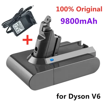 21.6 V 9800mAh li-ion pil için Dyson V6 DC58 DC59 DC62 DC74 SV09 SV07 SV03 965874-02 Elektrikli Süpürge Pil L30 + şarj cihazı
