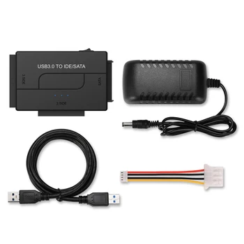 1/3 ADET Zılkee Ultra Kurtarma Dönüştürücü USB 3.0 Sata HDD SSD sabit disk Sürücüsü Veri Transferi Dönüştürücü SATA Adaptör Kablosu Dönüştürücü
