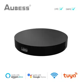 Tuya WiFi IR Uzaktan Kumanda Akıllı Evrensel Kızılötesi Akıllı Ev Kontrolü TV DVD için AUD AC Alexa ile Çalışır Google Ev Alice