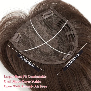 MSTN Sentetik Peruk Karışık Renk Kafa Peruk kıvırcık saç uzantıları İnceltme Saç Kadın Saç Parçaları