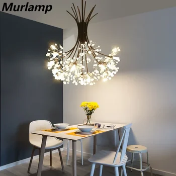 2024 Modern ışık lüks Buket LED avize Oturma Odası Yatak Odası Yemek odası tavan lambası ev iç mekan aydınlatması avize