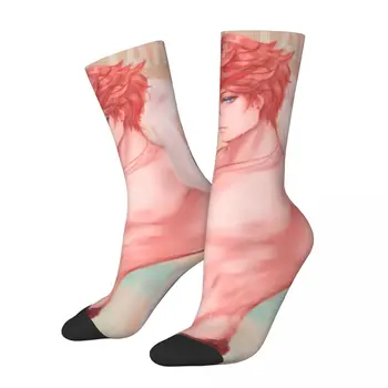 Tatlı Yaz Çorap Ünlü Anime Grafik Moda Çorap Sonbahar Anti Patinaj Çorap Kadın Koşu Spor Yüksek Kaliteli Çorap