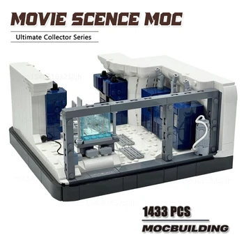 Yıldız Film Taban Komuta Merkezi Diorama MOC Yapı Taşları Teknoloji Tuğla Yaratıcı vitrin modeli Oyuncaklar Hediyeler